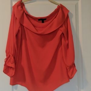 Banana Republic off of shoulder blouse